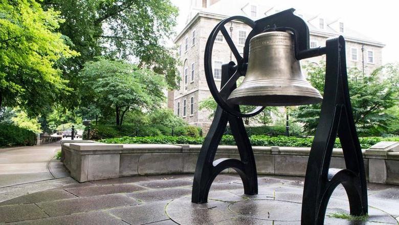 Old Main Bell on Penn State University Park campus